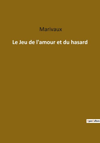 Produktbild: Le Jeu de l'amour et du hasard