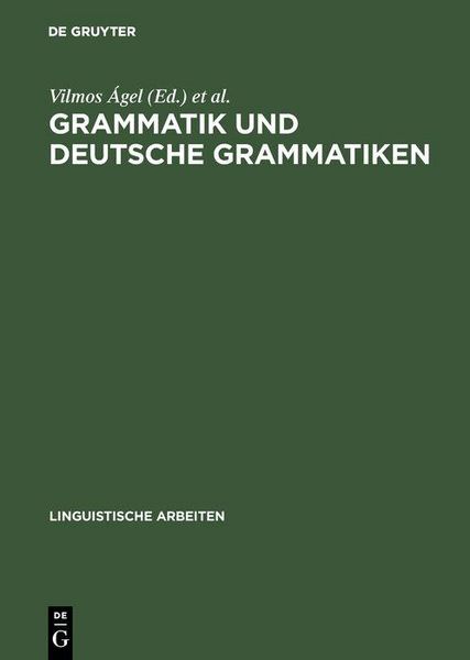 Produktbild: Grammatik und deutsche Grammatiken