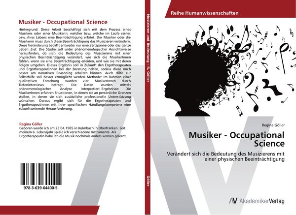 Produktbild: Musiker - Occupational Science