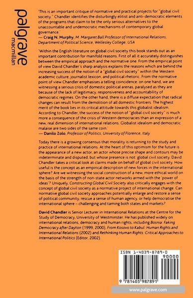 Produktbild: Constructing Global Civil Society