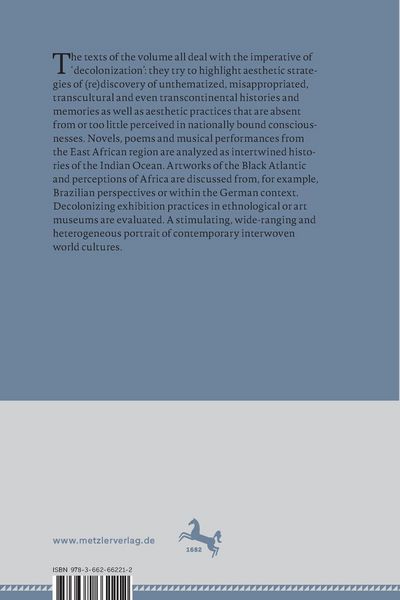 Produktbild: Decolonial Aesthetics II