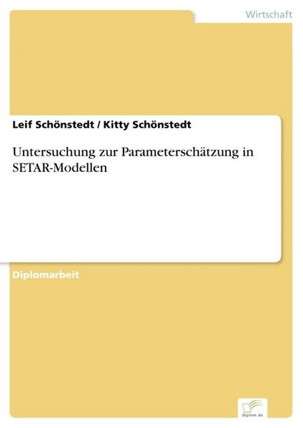 Produktbild: Untersuchung zur Parametersch&auml;tzung in SETAR-Modellen