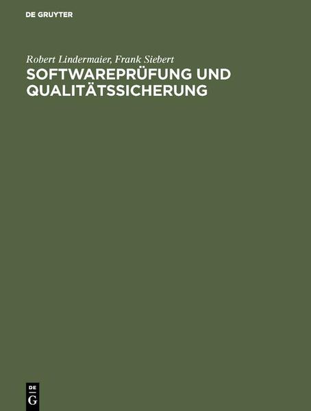Produktbild: Softwarepr&uuml;fung und Qualit&auml;tssicherung