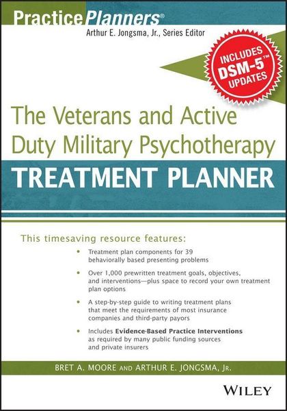 Produktbild: The Veterans and Active Duty Military Psychotherapy Treatment Planner, with DSM-5 Updates
