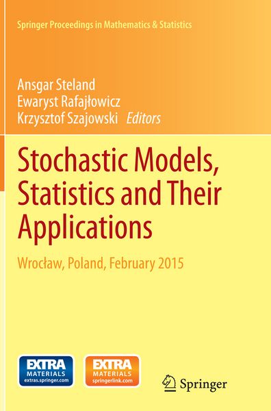 Produktbild: Stochastic Models, Statistics and Their Applications