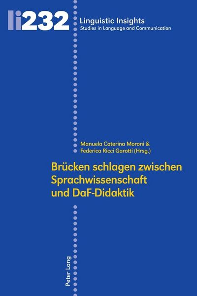 Produktbild: Br&uuml;cken schlagen zwischen Sprachwissenschaft und DaF-Didaktik