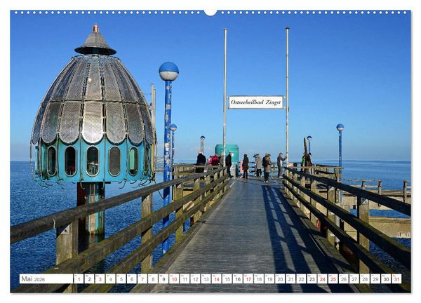 Produktbild: Faszination Fischland-Dar&szlig;-Zingst (Wandkalender 2026 DIN A2 quer), CALVENDO Monatskalender