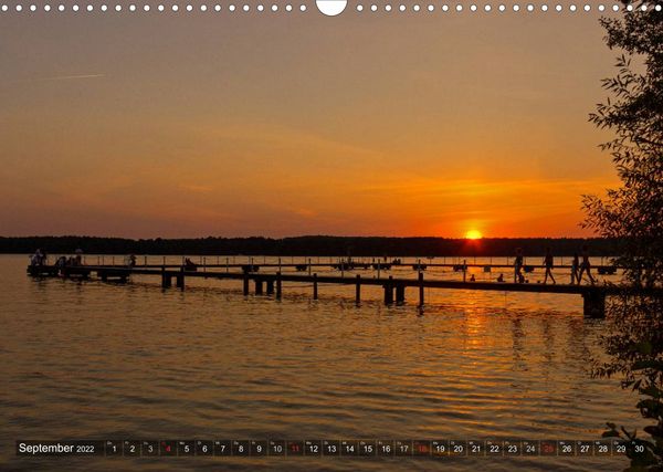Produktbild: Romantische Sonnenunterg&auml;nge (Wandkalender 2022 DIN A3 quer)