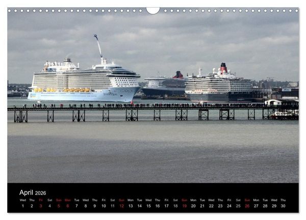 Produktbild: Cruise Southampton (Wall Calendar 2026 DIN A3 landscape), CALVENDO 12 Month Wall Calendar
