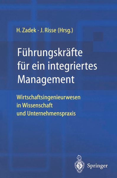 Produktbild: F&uuml;hrungskr&auml;fte f&uuml;r ein integriertes Management