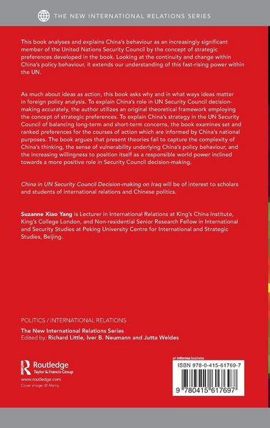 Produktbild: China in UN Security Council Decision-Making on Iraq