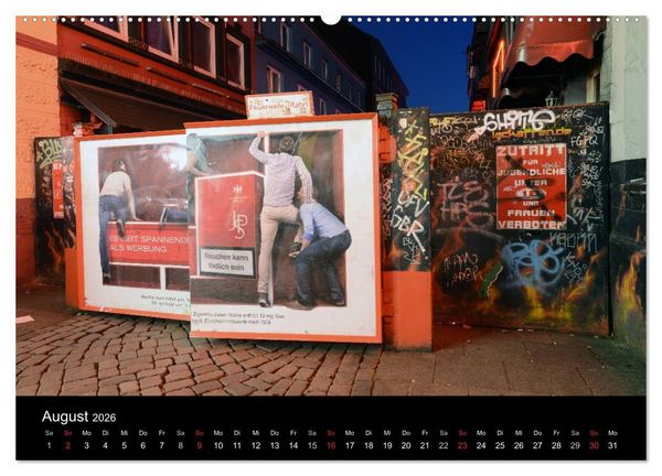 Produktbild: S&uuml;ndige Meile - Reeperbahnbummel (Wandkalender 2026 DIN A2 quer), CALVENDO Monatskalender