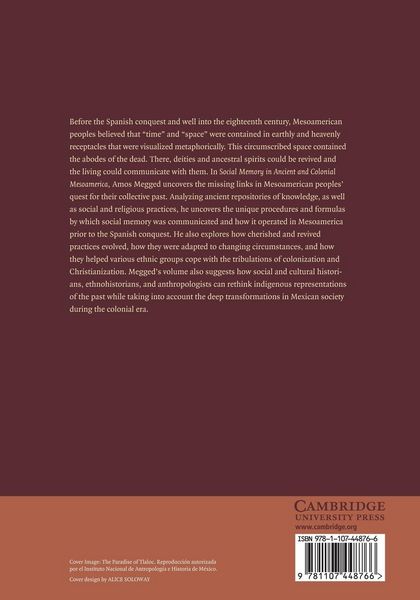 Produktbild: Social Memory in Ancient and Colonial Mesoamerica