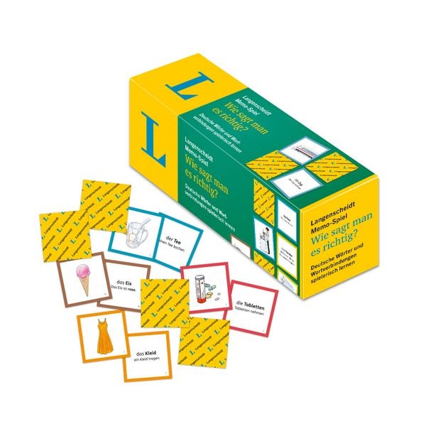 Langenscheidt Memo-Spiel - Wie sagt man es richtig?, Taschenbuch von , Langenscheidt bei PONS Langenscheidt GmbH, 978-3-12-563592-0