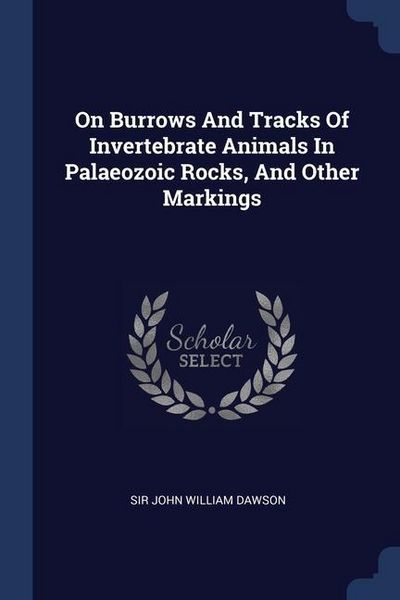 Produktbild: On Burrows And Tracks Of Invertebrate Animals In Palaeozoic Rocks, And Other Markings