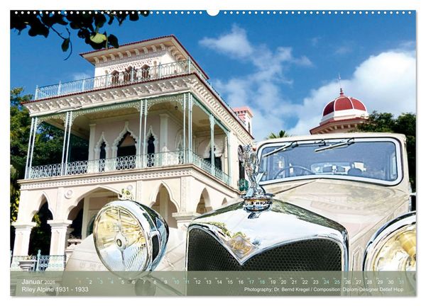 Produktbild: Oldtimer auf 5 Kontinenten (Wandkalender 2026 DIN A2 quer), CALVENDO Monatskalender