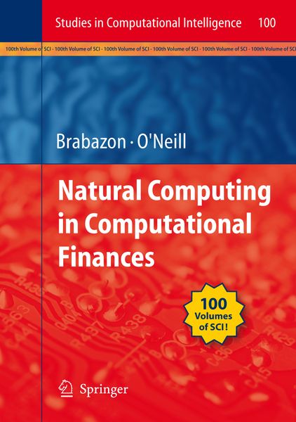Produktbild: Natural Computing in Computational Finance