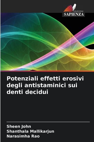 Produktbild: Potenziali effetti erosivi degli antistaminici sui denti decidui