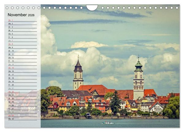 Produktbild: Unterwegs am Bodensee (Wandkalender 2026 DIN A4 quer), CALVENDO Monatskalender