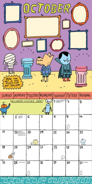 Produktbild: Kid's Awesome Activity Wall Calendar 2026