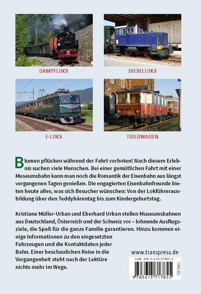 Produktbild: Unterwegs mit Museumsbahnen