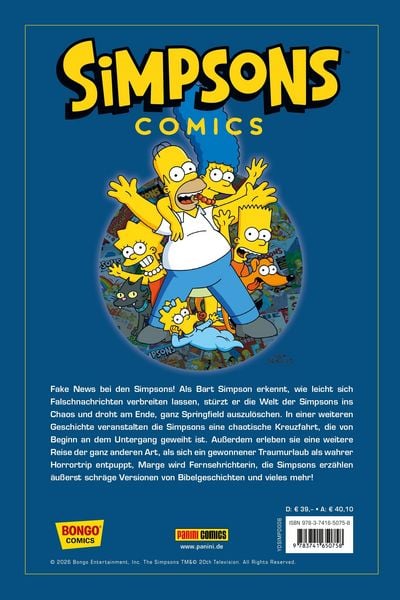 Produktbild: Die Simpsons Comics Deluxe