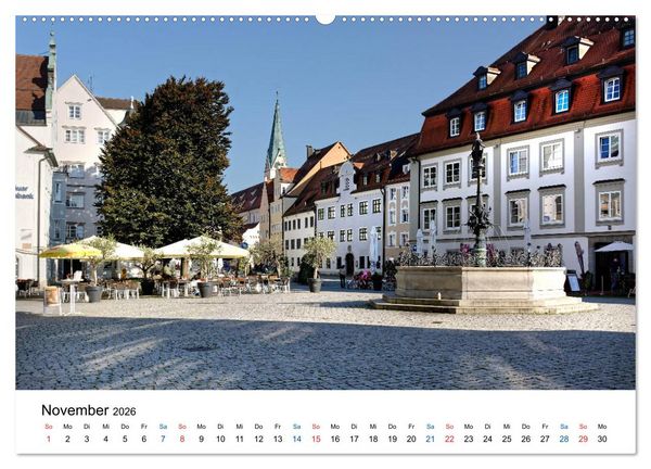 Produktbild: Kempten - Ansichtssache (hochwertiger Premium Wandkalender 2026 DIN A2 quer), Kunstdruck in Hochglanz