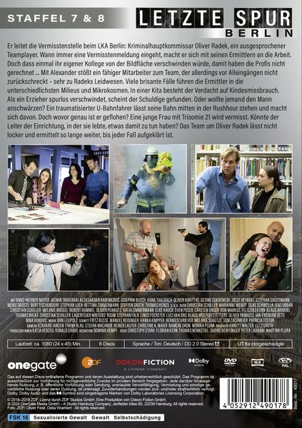 Produktbild: Letzte Spur Berlin - Staffel 7 & 8 [6 DVDs]