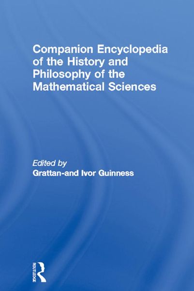 Produktbild: Companion Encyclopedia of the History and Philosophy of the Mathematical Sciences