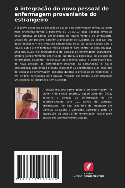 Produktbild: A integração do novo pessoal de enfermagem proveniente do estrangeiro