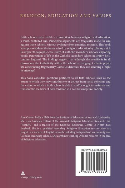 Produktbild: Fragmented Catholicity and Social Cohesion