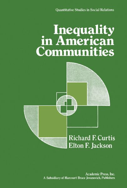 Produktbild: Inequality in American Communities