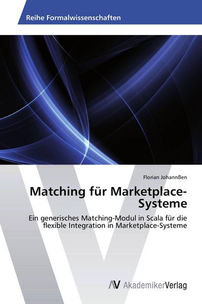 Produktbild: Matching f&uuml;r Marketplace-Systeme