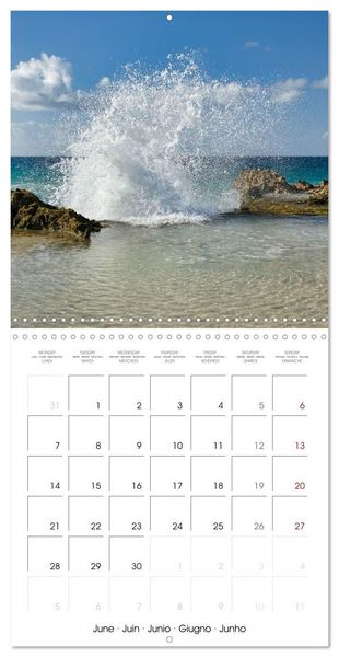 Produktbild: Guadeloupe - Une &icirc;le color&eacute;e des Cara&iuml;bes (Calendrier mural carr&eacute; 2027 30x30 cm) Calendrier double avec une page pour vos prises de notes