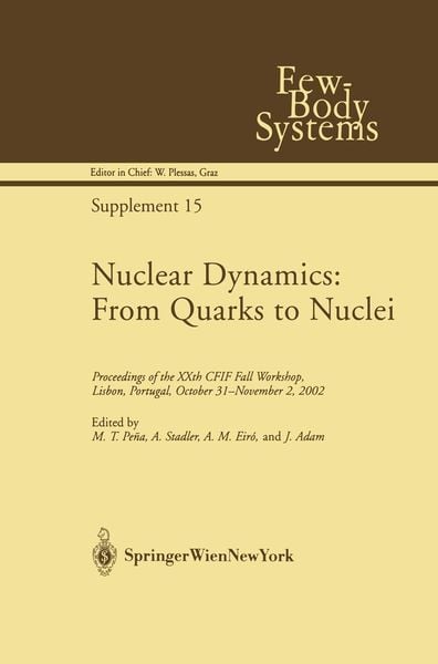 Produktbild: Nuclear Dynamics: From Quarks to Nuclei