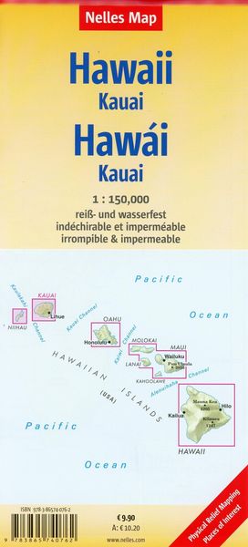 Produktbild: Nelles Map Hawaii: Kauai