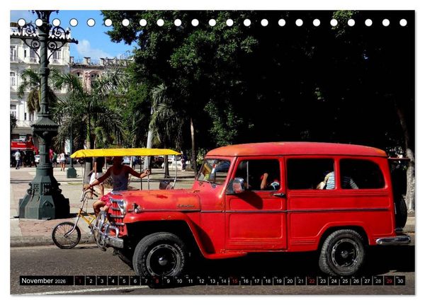 Produktbild: Auto-Legenden: WILLYS (Tischkalender 2026 DIN A5 quer), CALVENDO Monatskalender