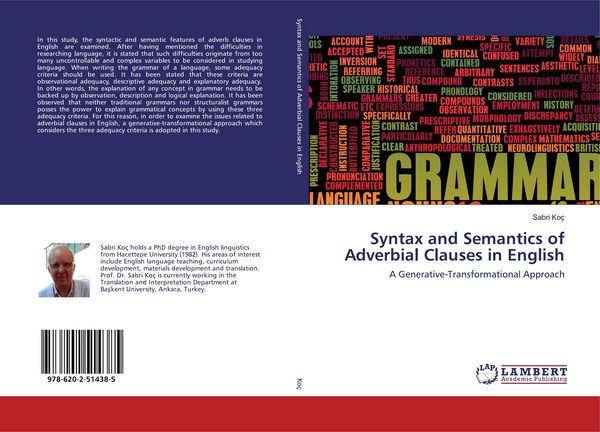 Produktbild: Syntax and Semantics of Adverbial Clauses in English