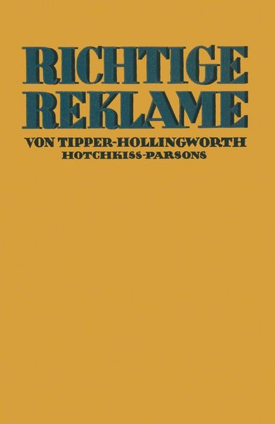 Produktbild: Richtige Reklame