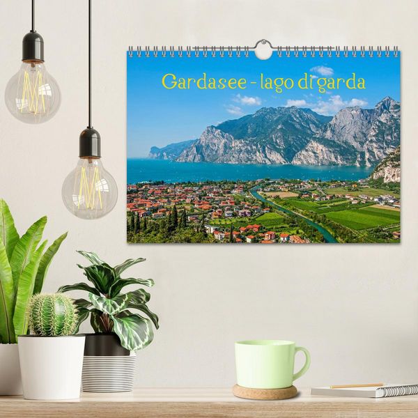 Produktbild: Gardasee - lago di Garda by Sascha Ferrari (Wandkalender 2026 DIN A4 quer), CALVENDO Monatskalender