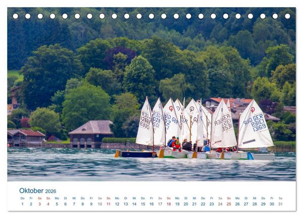 Produktbild: Sch&ouml;ner Tegernsee (Tischkalender 2026 DIN A5 quer), CALVENDO Monatskalender