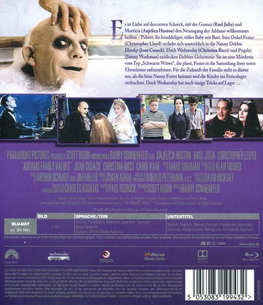 Produktbild: Die Addams Family in verr&uuml;ckter Tradition