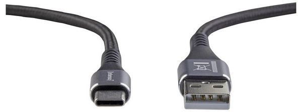 Produktbild: Intenso USB-Kabel 1.5m Schwarz 7901100