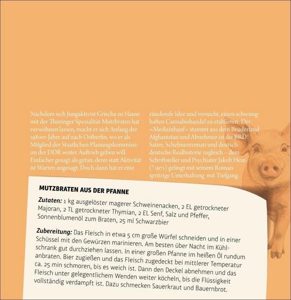 Produktbild: Der kleine literarische K&uuml;chenkalender Premium-Postkartenkalender 2027 - Mit Texten und Rezepten