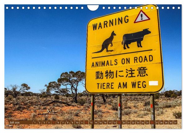 Produktbild: Outback Life - Australien (Wandkalender 2026 DIN A4 quer), CALVENDO Monatskalender