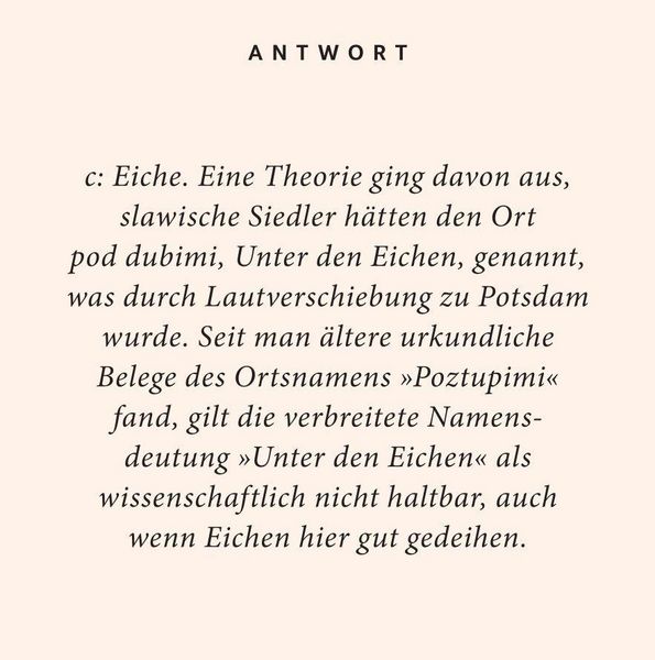 Produktbild: Potsdam-Quiz