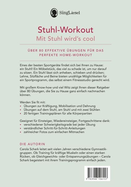 Produktbild: Stuhlworkout f&uuml;r Senioren