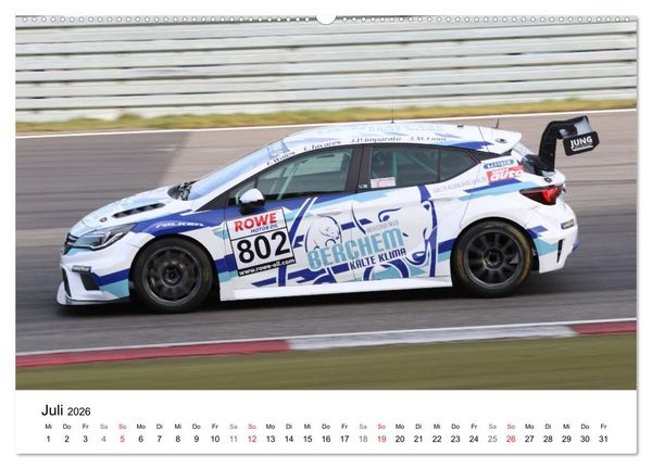 Produktbild: VLN Langstrecken Meisterschaft (Wandkalender 2026 DIN A2 quer), CALVENDO Monatskalender