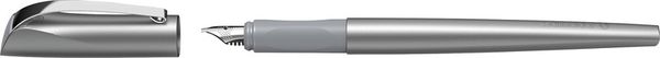 Produktbild: SCHNEIDER&reg; F&uuml;llfederhalter Kalligrafie Callissima Set, anthrazit Tintenpatrone ice blue