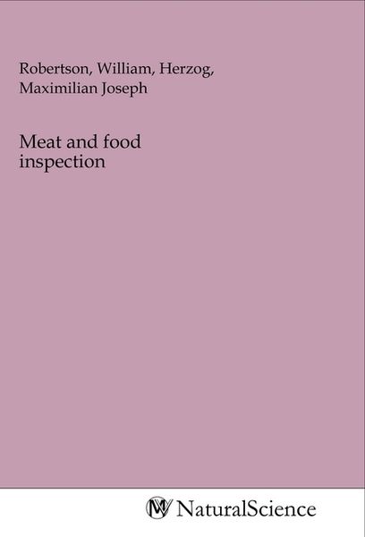Produktbild: Meat and food inspection